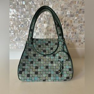 Velvet and silk Venetian purse